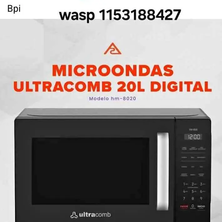 Microondas Ultracomb 20 lts digital