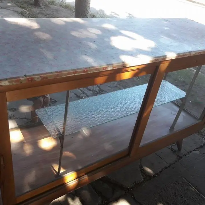 Mostrador mercero antiguo negocio