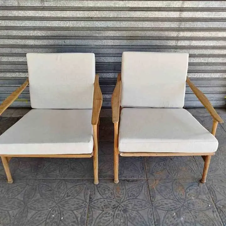 Juego de sillones escandinavos antiguos