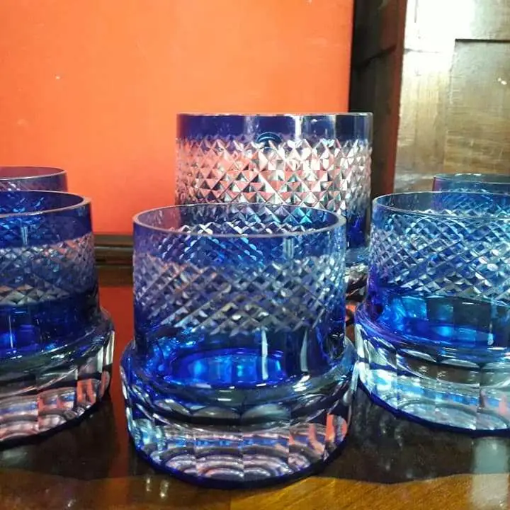 Juego de whisky cristal