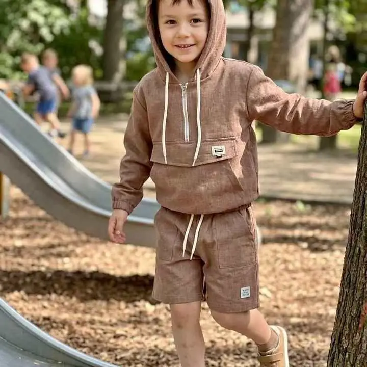 Conjunto de niños rompeviento