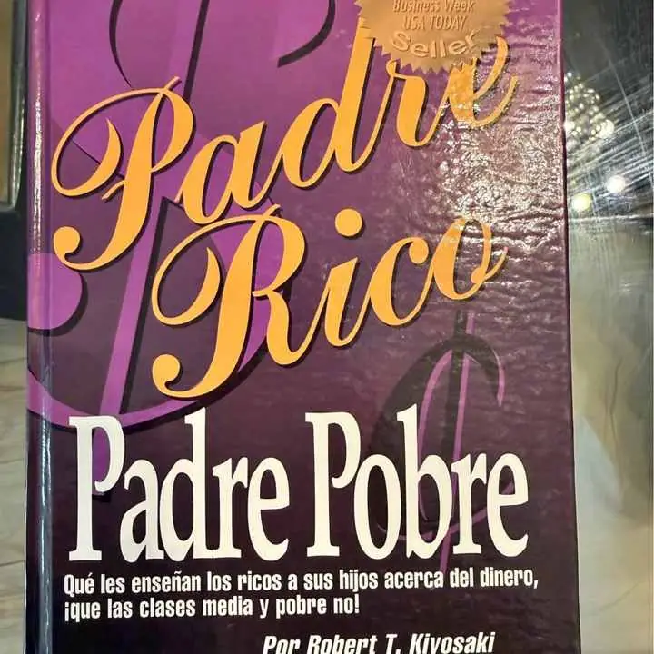 Libro padre rico padre pobre de robert kiyosaki editorial aguilar tapa dura