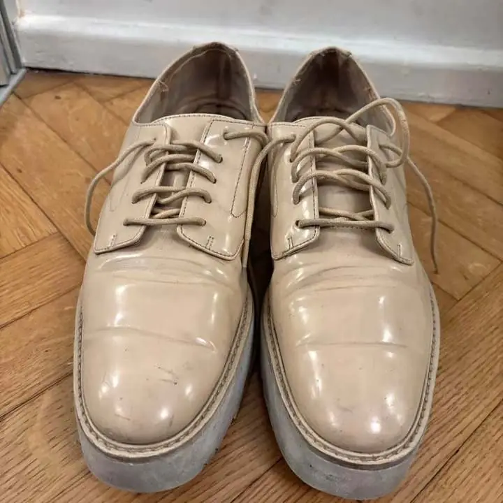 Zapatos mocasines zara mujer talle 40