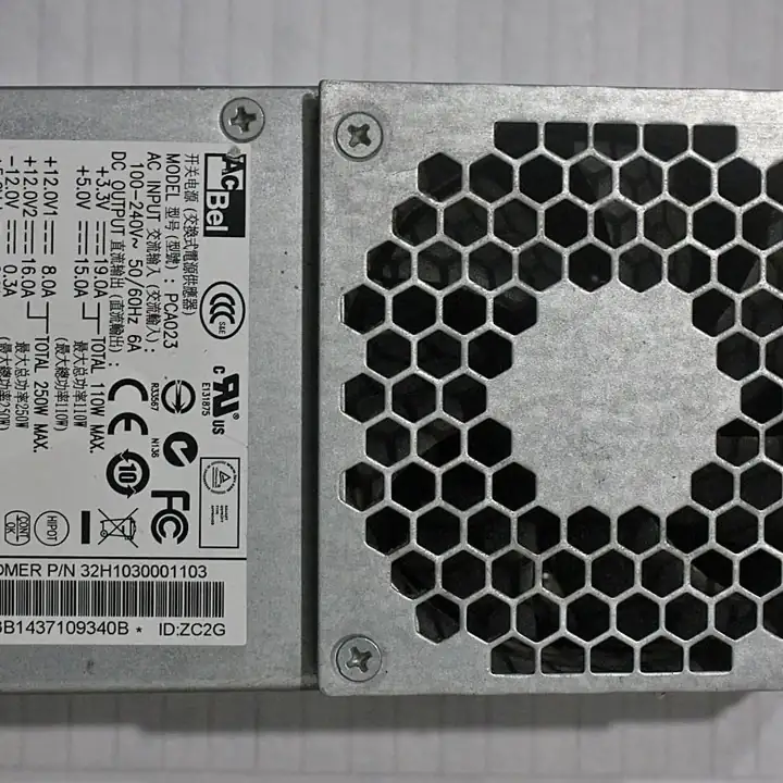 Fuente Ac Bel para Gabinete Slim 80 plus. en buen estado!