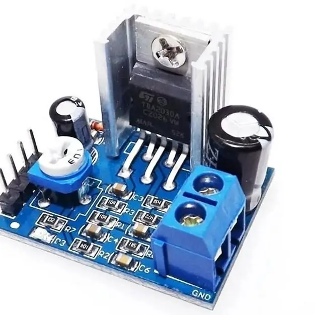 Modulo Amplificador Audio Mono 18w Clase Ab 6-12v Tda2030