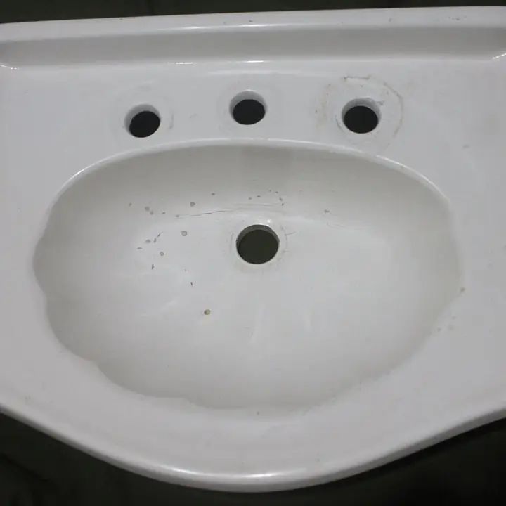 Pileta Bacha de Baño de Fibra de vidrio Pesada con detalles