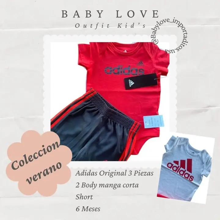 Conjunto Body Adidas