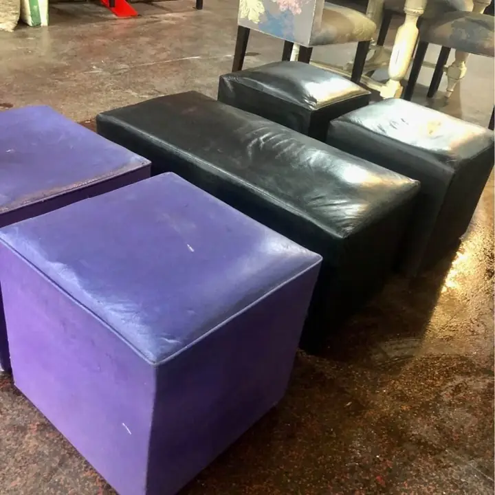 Juego sillón Puff de 5 Piezas