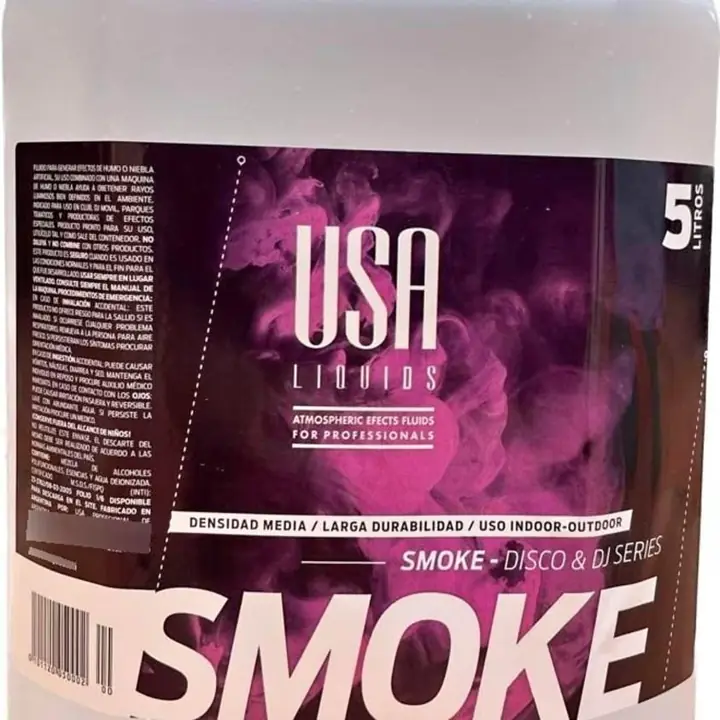 Líquido para Maquina de Humo Bidón 5L usa liquids smoke disco dj (Envíos a Domicilio)