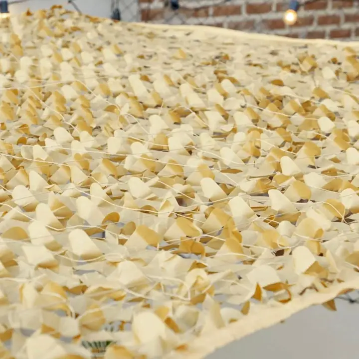 Novedad Red de Camuflaje Beige Premium 3x4m (75% sombra) - Envíos a Domicilio