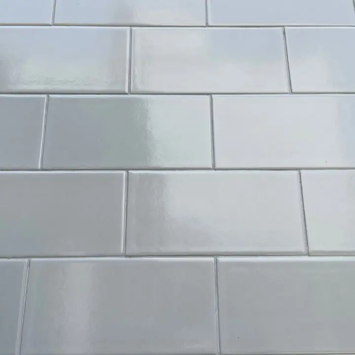 Azulejos Subway Blanco Liso Brillante 7.5x15 ¡Primera Calidad! (Envíos a Domicilio)