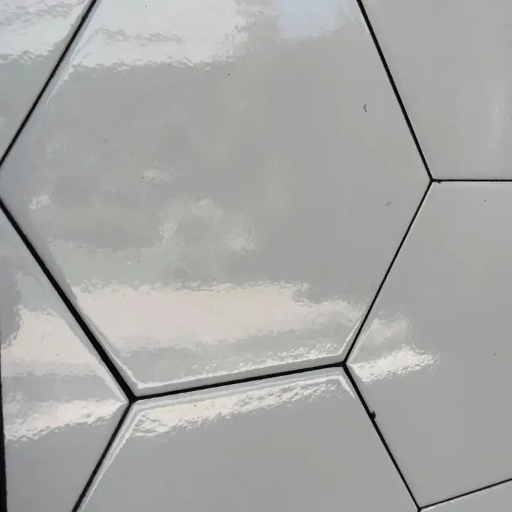 Azulejos Hexagonales Blanco Liso Brillante 20x23 ¡Primera Calidad! (Envíos a Domicilio)