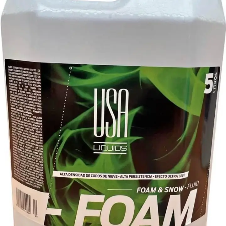 Líquido para Máquina de Nieve Bidón 5L usa liquids foam (Envíos a Domicilio)