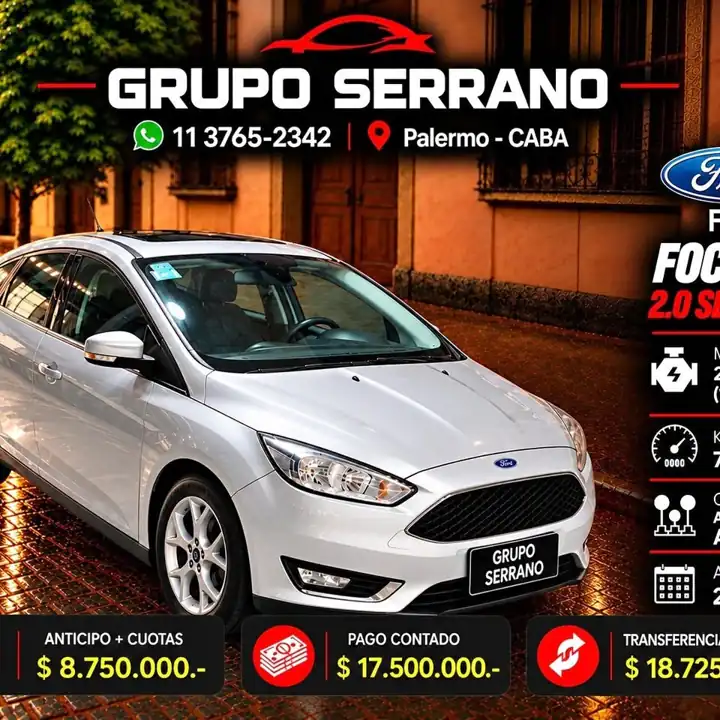 2016 Ford Focus Iii Se Plus AT