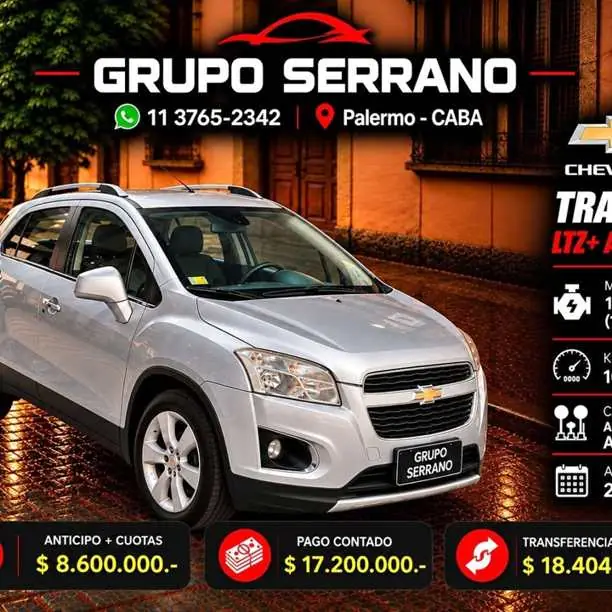2013 Chevrolet Tracker Ltz+ Awd 4x4