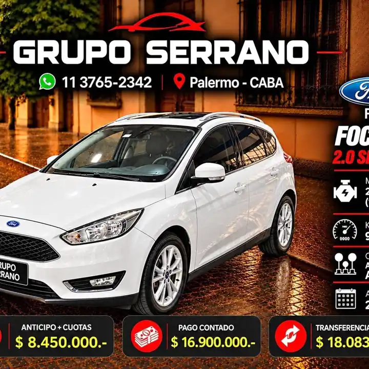 2015 Ford Focus Iii 2.0 Se Plus AT