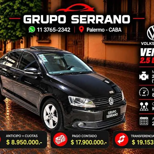 2013 Volkswagen Vento 2.5 Luxury
