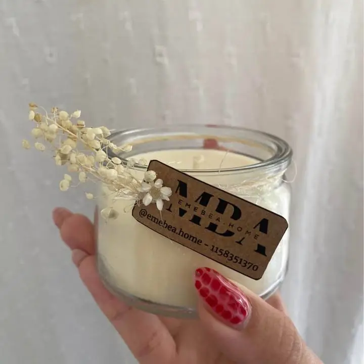 Velas aromaticas de soja / difusor de auto o placard