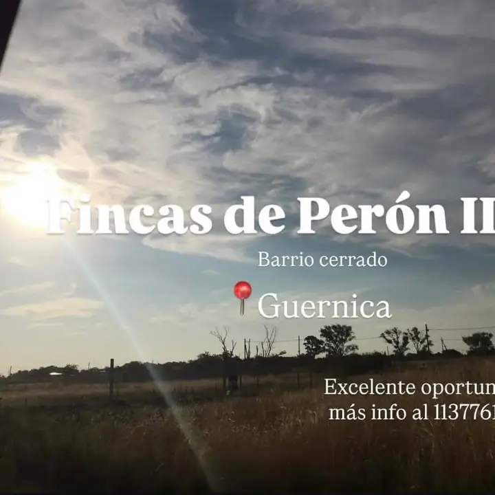 Lotes en fincas de Perón II