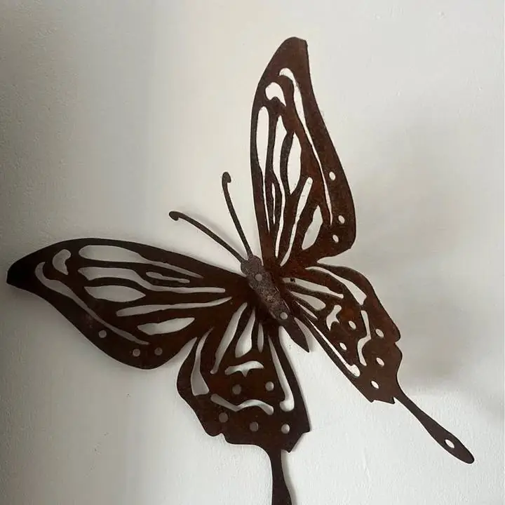 Adorno casa de campo mariposa