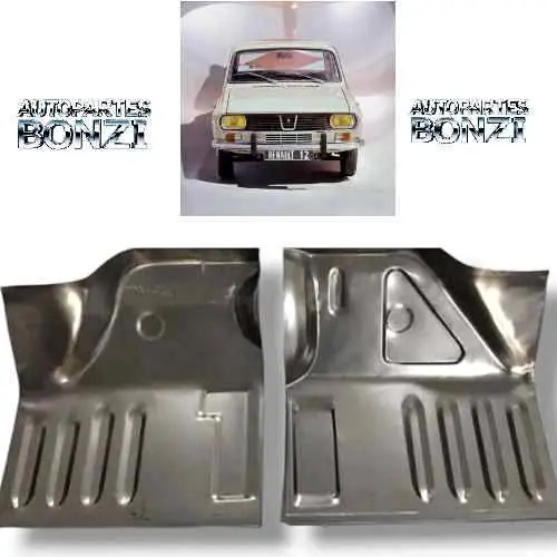 Juego de pisos traseros de Renault 12 Dacia