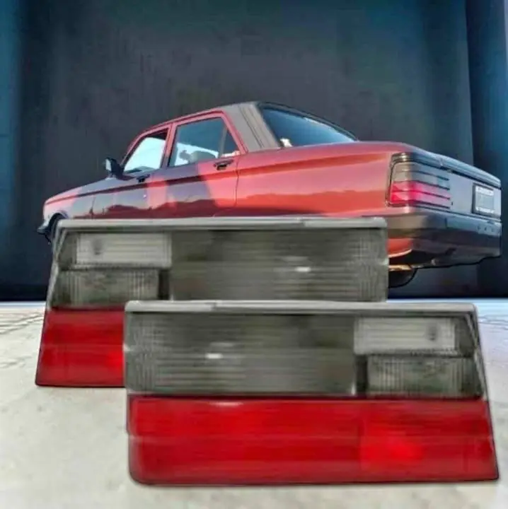 Juego de lentes de faros traseros fumé de Ford Falcón Taunus del 82 al 91