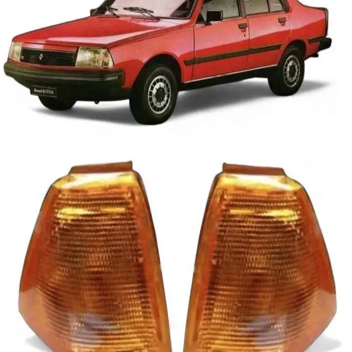 Kit x 2 giros ámbar de Renault fuego modelo 82 al 90
