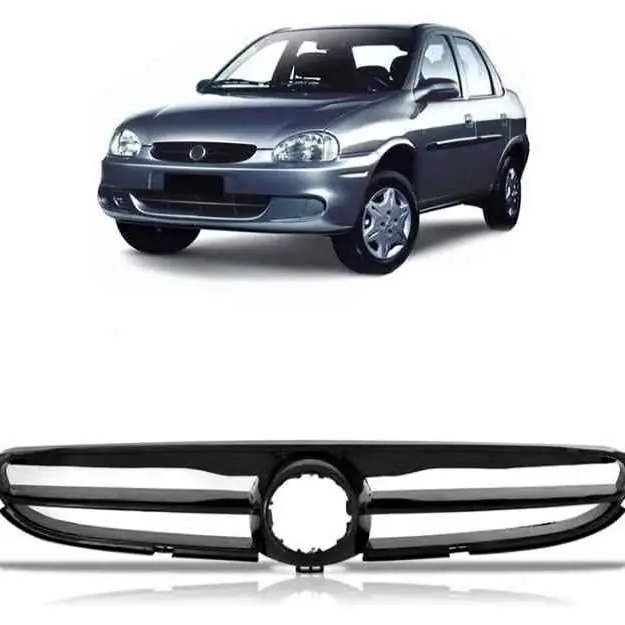 Parrilla Chevrolet Corsa classic color negra