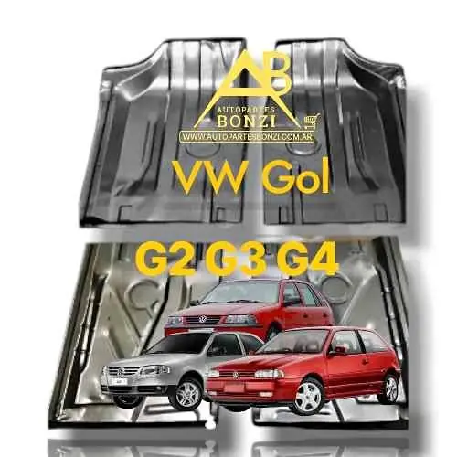 Juego completo de pisos delanteros y traseras para VW Gol AB9 G3 y G4 98 al 13