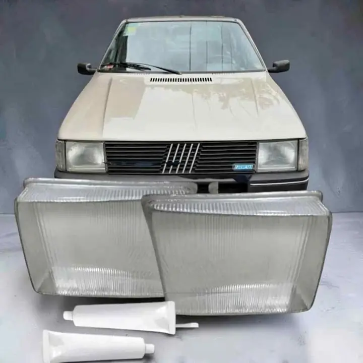 Juego de lentes de ópticas delanteras de Fiat Duna Uno del 88 al 91
