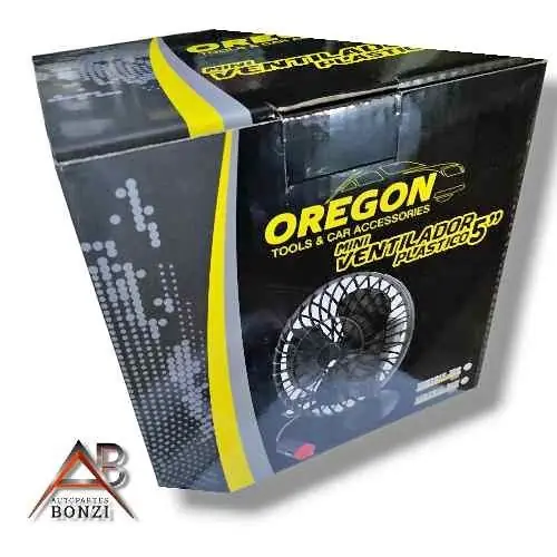 Mini ventilador de auto o camioneta de 12 24 V de 5 pulgadas