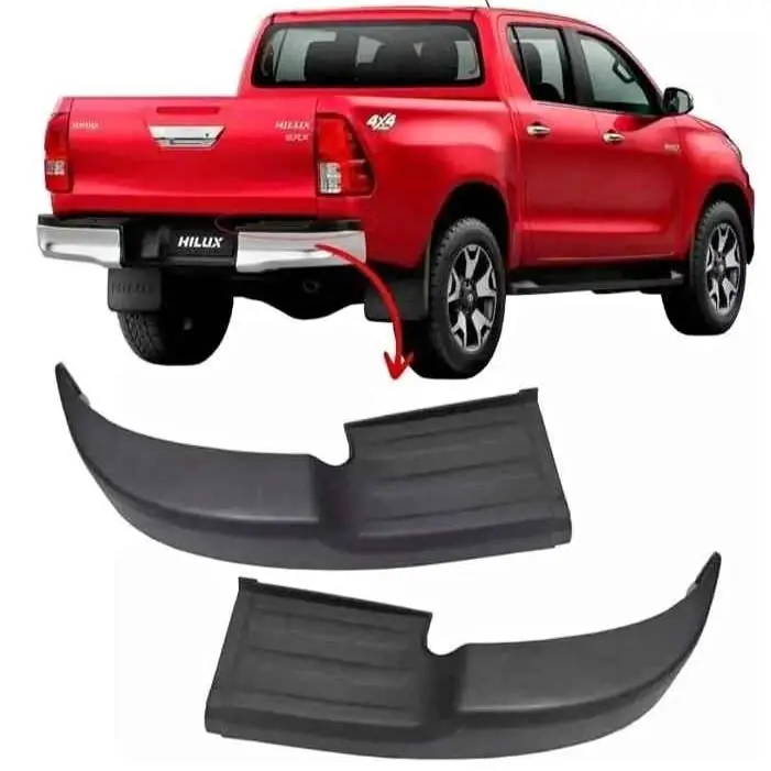 Kit x 2 punteras paragolpe trasero Toyota Hilux mod 16 al 19