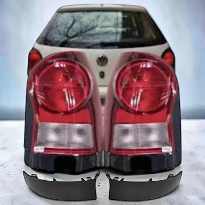 Kit de faros traseras más molduras bajo faros traseros de VW Gol Power del 06 al 13