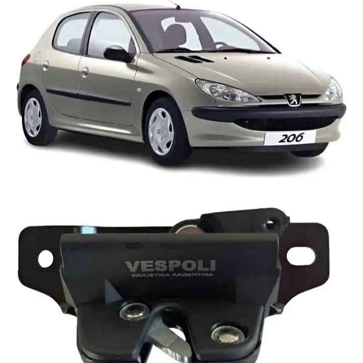Cerradura cierre portón Peugeot 206 modelo 99 al 13