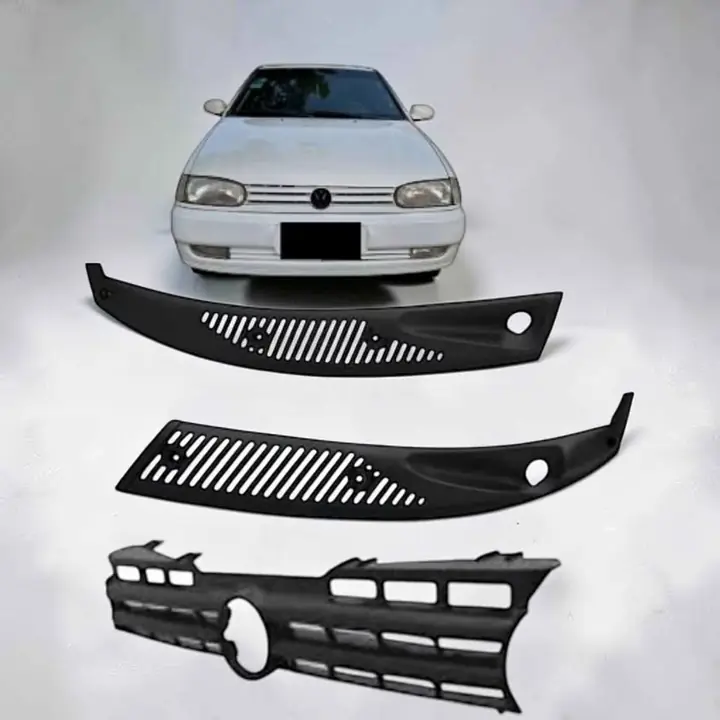 Parrilla más bajo parabrisas de VW Gol AB9