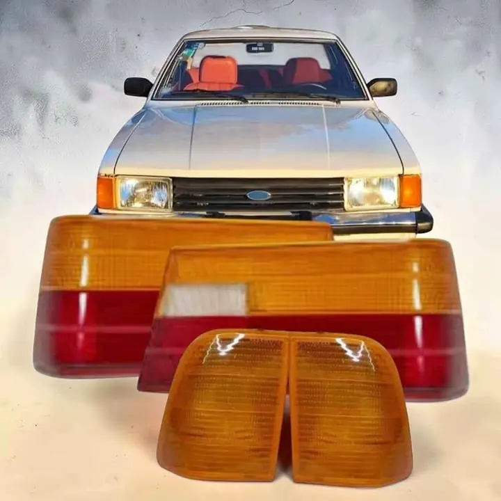 Kit de giros delanteros ámbar más lentes traseros fumé o tricolor Taunus Ghia del 81 al 84