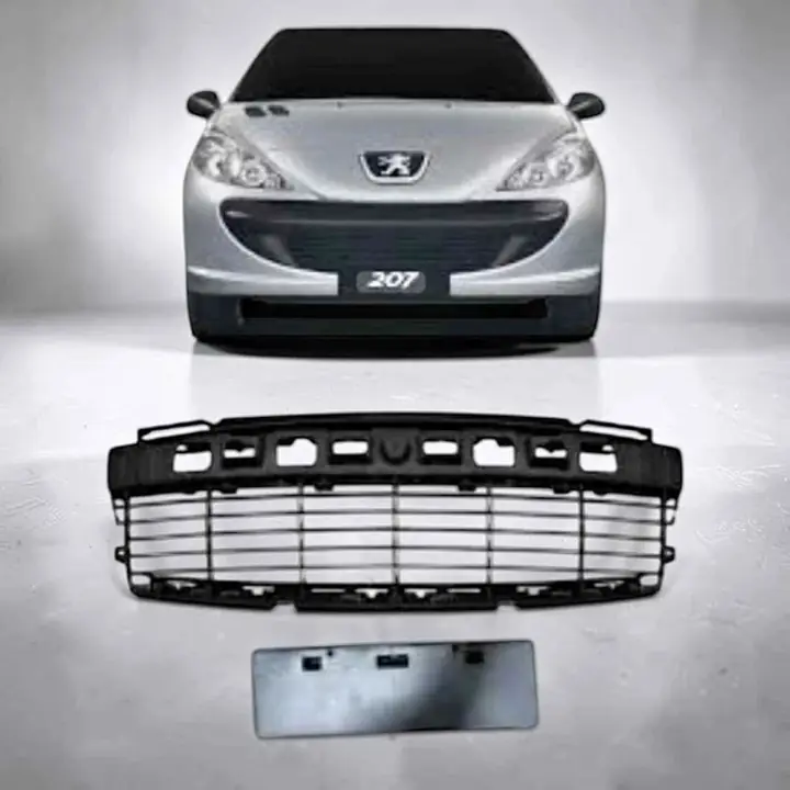 Parrilla de Peugeot 207 gris o negra de