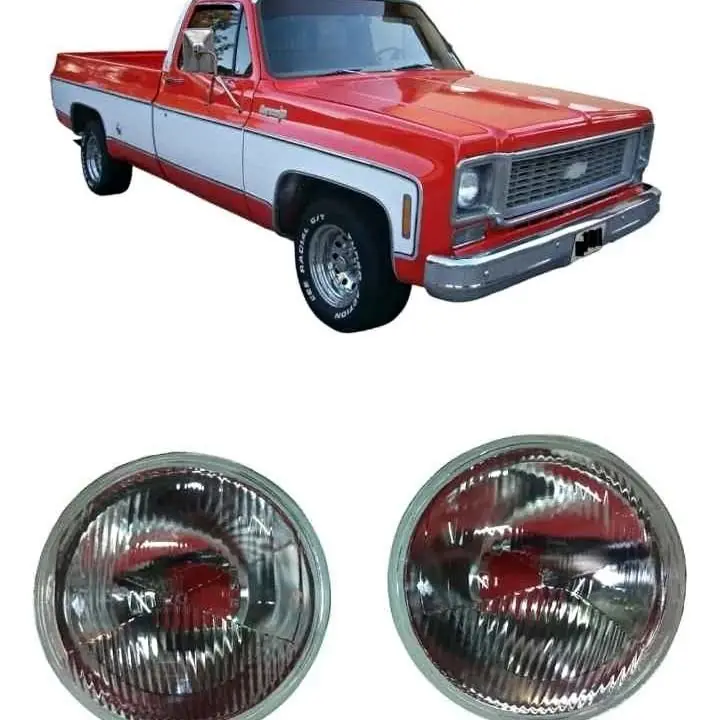 Kit de dos ópticas Chevrolet pickup modelo 1974 a 1980