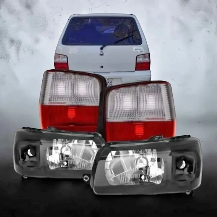 Kit juego ópticas delanteras y faros traseros de Fiat Uno Fire del 04 al 13