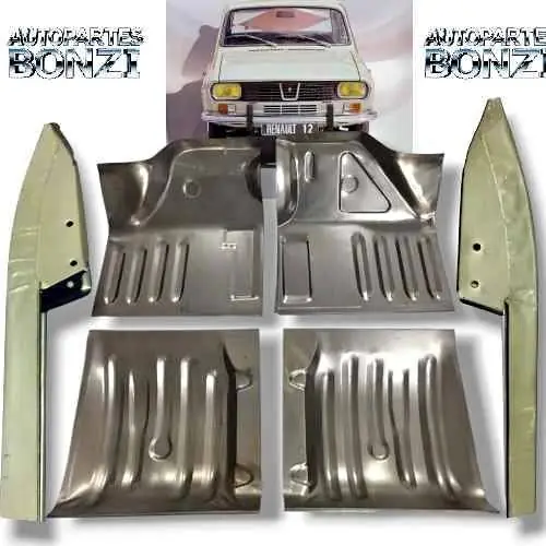 Kit completo Renault 12 Dacia juego completo pisos más arbotantes reforzados
