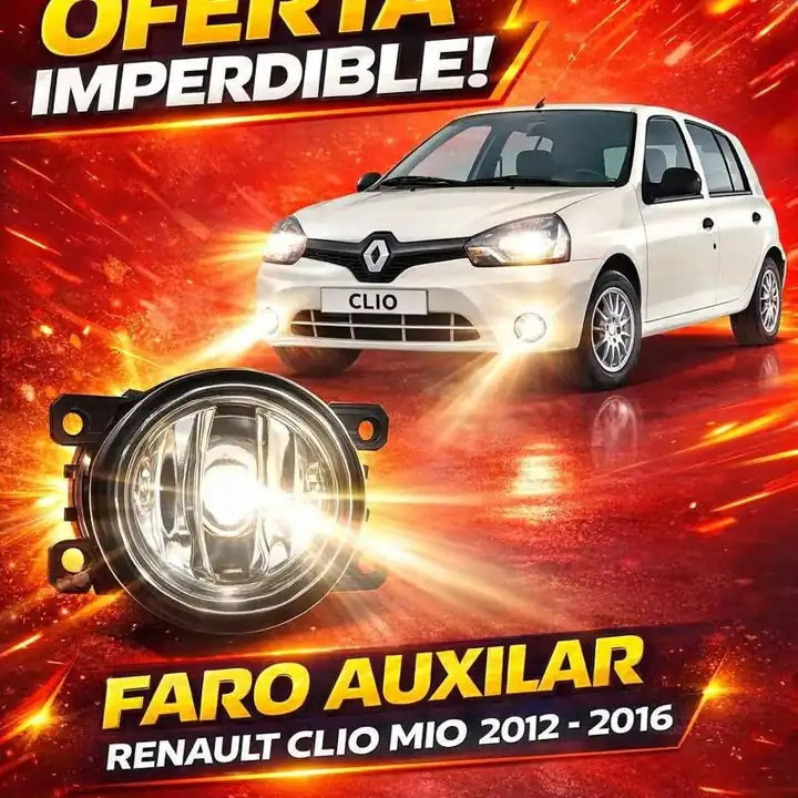 Faro auxiliar antiniebla de Renault Clío Mio del 2012 al 2016
