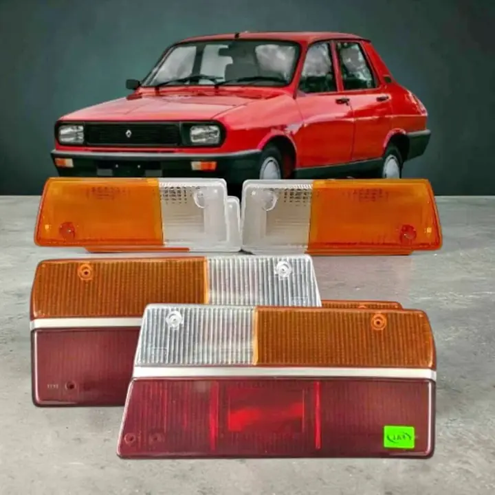 Juego de letras delanteros y traseras de Renault 12 del 90 al 94