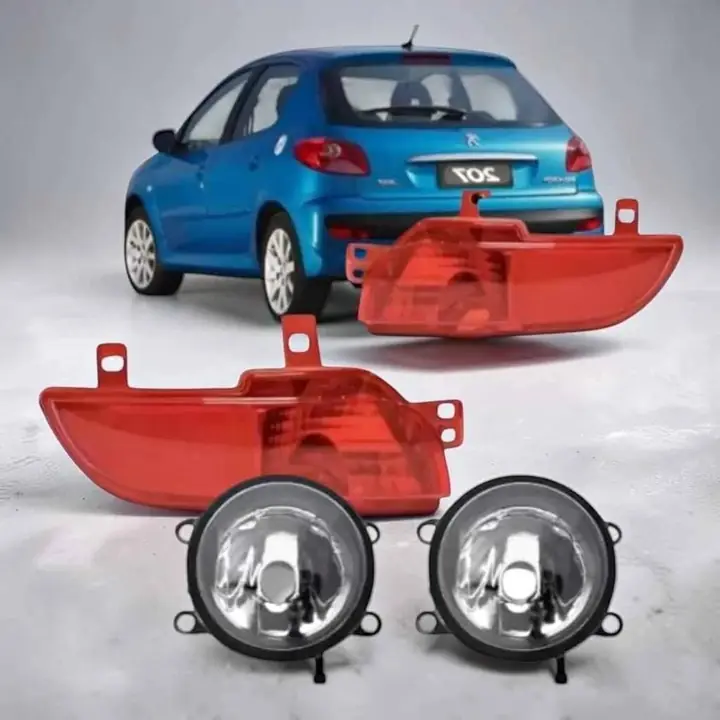 Faros de paragolpe trasero más faros auxiliares delanteros de Peugeot 297