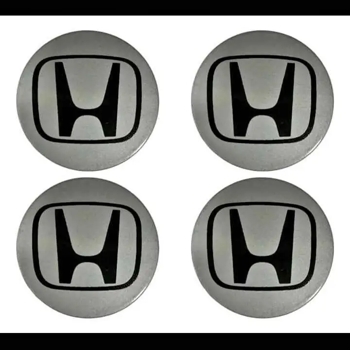 Centros de llanta x 4 de Honda Cr-v Civic Accord color gris