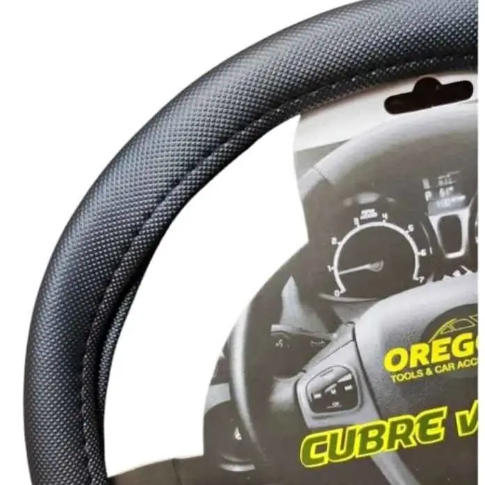 Cubre volante PVC negro texturado marca Oregon