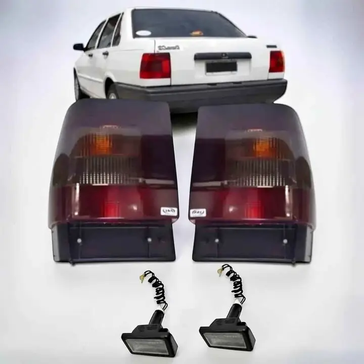 Faros traseros Fiat Duna idea del96 al 00 más faros de patente