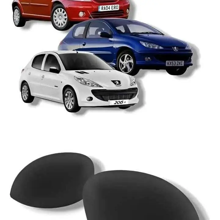 Juego de cachas de espejo de Peugeot 206/207 C3 mod 02 al 05 ( para pintar)