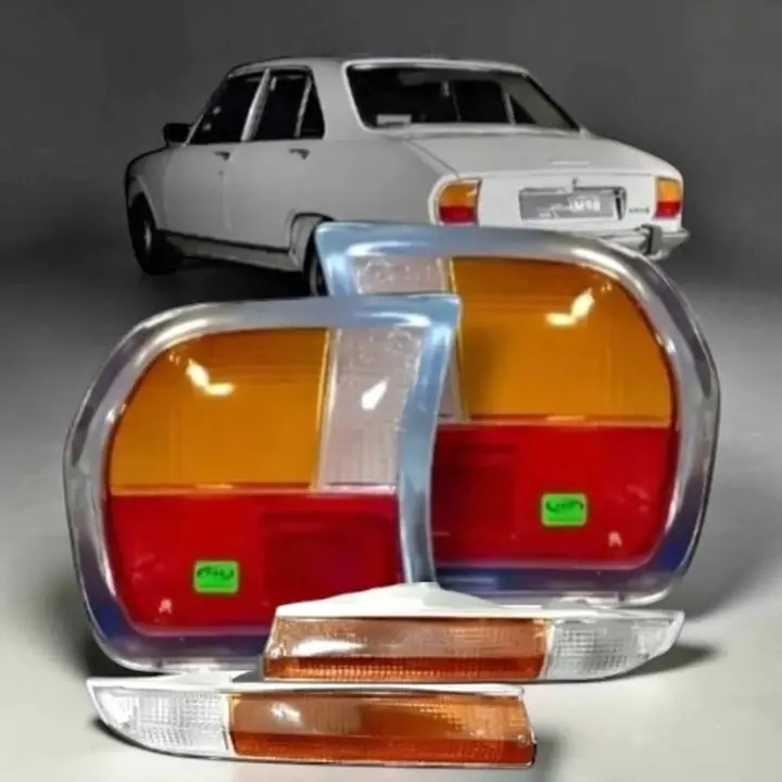 Kit de juego de giros delanteros más lentes de faros traseros de Peugeot 504 del 71 al 82