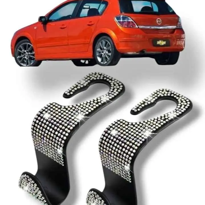 Ganchos para asiento de auto. ( Colgar ropa) con brillo