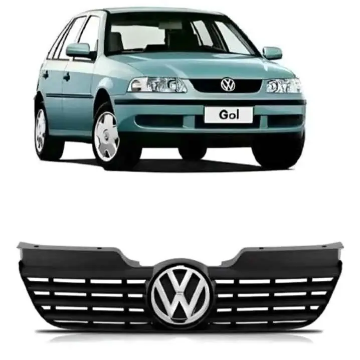 Parrilla rejilla central con escudo logo de VW Gol G3
